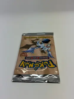 1999 Pokemon Fossil 1st Edition Aerodactyl Booster Pack 20.75 Grams - Image 5