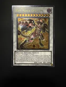 Red Nova Dragon STBL-EN042 1st ED Ultimate Rare Yugioh - Image 1