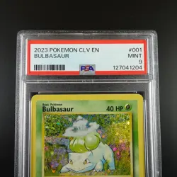 PSA 9 Bulbasaur 001/034 Pokemon Classic Collection English Holo Graded Card - Image 2
