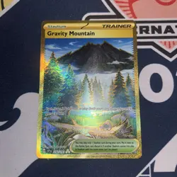 Pokemon TCG Gravity Mountain Surging Sparks Hyper Rare Card 250/191 NM Condition - Image 2