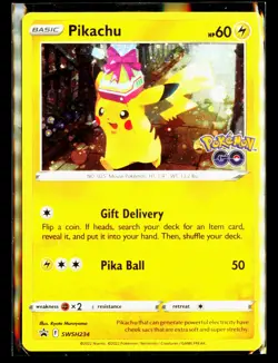 SWSH: Sword & Shield Promo Cards #SWSH234 Pikachu - Image 1