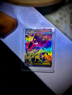 MEGA GENGAR EX Japanese Pokemon Card Holographic 240/193 MINT - Image 1