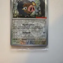 Pokemon TCG Lechonk 154/198 Reverse Holo Gamestop Stamp SEALED - Image 3