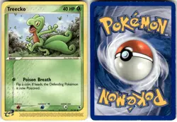 TREECKO - 75/109 - C - RUBY & SAPPHIRE - POKEMON - - DAMAGED - Image 1
