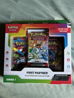 Pokemon First Partner Illustration Collection Series 1 NEW SEALED - Image 1