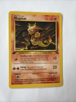 Pokemon TCG - MAGMAR - 1ST EDITION - 39/62 - FOSSIL (1999) - WOTC - LP/NM - Image 1