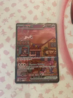 Mew ex #053 Pokemon 2023 Scarlet & Violet Promos NM Special Art Rare - Image 2