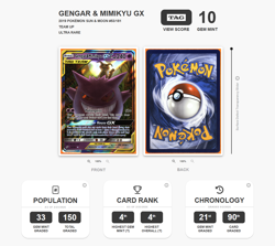 TAG 10 Gengar & Mimikyu GX #53/181 Pokemon Team Up US English (Read Description) - Image 5