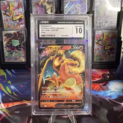 Pokemon TCG Charizard V 014/100 S9: Star Birth Holo Japanese CGC 10 - Image 1