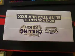 Pokemon Center Sword and Shield Chilling Reign Elite Trainer Box ETB Sealed New - Image 4