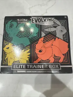 Pokemon Sword & Shield Evolving Skies Elite Trainer Box With Small Corner Dents - Image 1