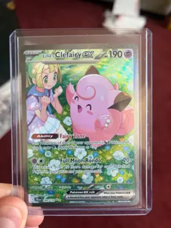 Pokemon Lillie's Clefairy EX Sv09: Journey Together 184/159 IR - Image 1