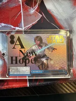 Weiss Schwarz Star Wars, “A New Hope” Luke Skywalker SW/S49-117SWR GOLD FOIL - Image 3
