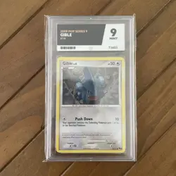 Gible 14/17 Pop Series 9 2009 Pokemon Card - Ace Graded Mint 9 - Image 1