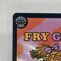 FRY GIRL (21/24) McDonalds Cards 2026 UnRedeemed trading card "NEW" + free fries - Image 3