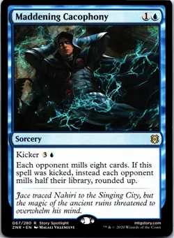 Maddening Cacophony R Zendikar Rising 67 NM - Image 1