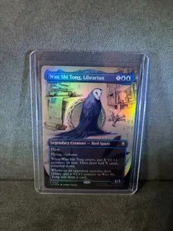 Wan Shi Tong, Librarian (Foil - Borderless) Avatar MTG TLA #320 - Image 1