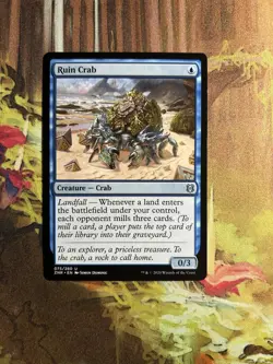 Ruin Crab - NM - Zendikar Rising - MTG - Image 1