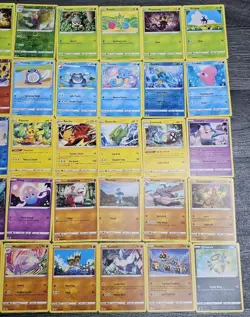 Pokemon x73 Lost Origin Bundle - Rare, Reverse Holo, Common, Uncommon NM - Image 3