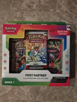 Pokemon First Partner Illustration Collection: Series 1 New & Sealed In-hand - Image 1