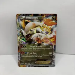 Pokemon TCG White Kyurem EX #BW63 Black White Black Star Promo Card Holo Rare - Image 1