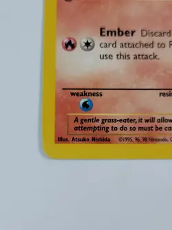 Pokemon Card Ponyta 64/82 1st Edition Team Rocket Regular US - Image 5