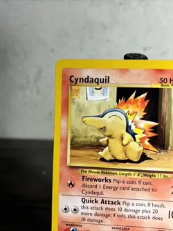 Pokemon TCG Cyndaquil Neo Genesis 57/111 Regular Unlimited Common-Fast Ship-NM! - Image 2