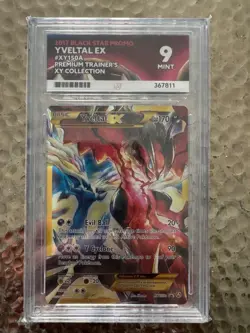 Yveltal EX #XY150a 2019 Pokemon Black Star Promo XY Premium Collection 9 mint - Image 1