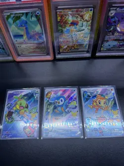 Sinnoh Starter Set Pokemon First Partner Illustration Collection Series 1 Promo - Image 2