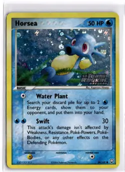 Pokemon TCG Horsea 58/109 ex Series Team Rocket Returns Reverse Holo - Image 1