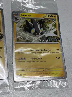 Pokemon Luxray 028/088 Perfect Order Best Buy Stamped Promo Sealed NM LOT Of 2 - Image 3
