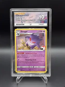 Gengar 066/196 Prize Pack Series: 3 Pokemon Play! ACE 10 - Perfect Subs 2023 - Image 2
