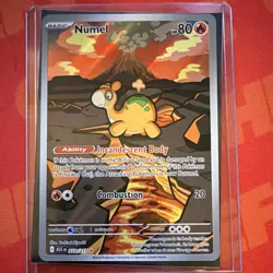 Pokemon Numel Illustration Rare Ascended Heroes 223/217 Holo 2026 80 HP Fire - Image 1