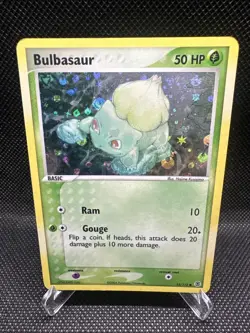 Bulbasaur - 55/112 Fire Red & Leaf Green Reverse Holo Pokemon - MP - Image 1