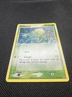 Bulbasaur - 55/112 Fire Red & Leaf Green Reverse Holo Pokemon - MP - Image 4
