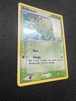Bulbasaur - 55/112 Fire Red & Leaf Green Reverse Holo Pokemon - MP - Image 5