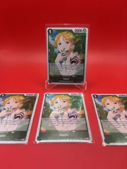 4x Nami EB02-017 R Playset Extra Booster Anime 25th Collection One Piece TCG - Image 1