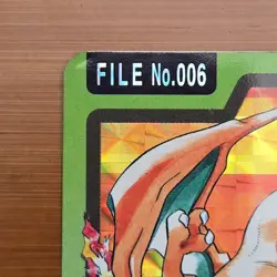 Charizard 006 Prism Holo 1997 Carddass Bandai Pokemon Card Japanese - Image 2