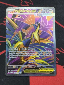 Mega Skarmory ex Ultra Rare Full Art 106/088 Pokemon Perfect Order Card NM - Image 1