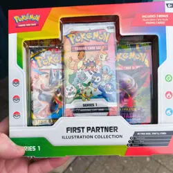 Sealed First Partner Illustration Collection Pokemon Box Starters Promo - Image 1