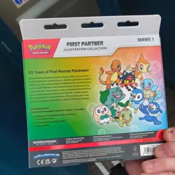 Sealed First Partner Illustration Collection Pokemon Box Starters Promo - Image 3