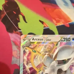 Pokemon Arceus VSTAR 123/172 Brilliant Stars Ultra Rare Holo 280 HP Vstar - Image 4