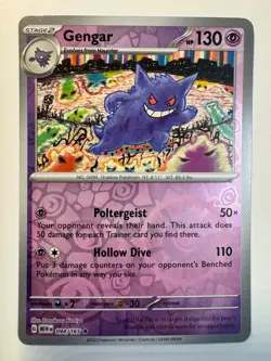 Pokemon TCG Scarlet & Violet 151: Gengar 094/165 Rare Reverse Holo english rev - Image 2
