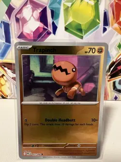 Trapinch 051/094 Common Reverse Holo - Pokemon TCG Phantasmal Flames - NM - Image 1