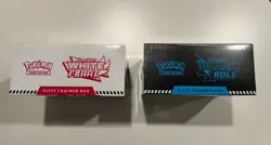 Pokemon TCG Black Bolt and White Flare Elite Trainer Box ETB Set of 2 Sealed - Image 3