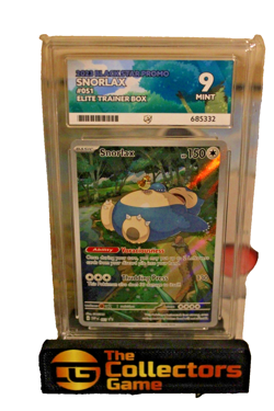 Pokemon TCG Snorlax SVP051 151 Black Star Promo Holo Ace 9 - Image 1