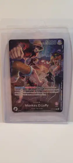 Monkey.D.Luffy (PSA Magazine) OP05-060 One Piece Promo Cards Foil FACTORY SEALED - Image 1