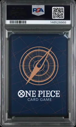 2025 ONE PIECE OP13-CARRYING ON HIS WILL ALTERNATE ART #110 STUSSY PSA 10 - Image 2