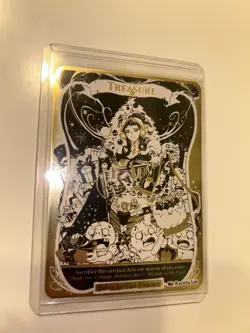 MTG Japanese Metal Treasure Token Liliana DIY Gold and Silver Set - Image 3