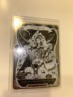 MTG Japanese Metal Treasure Token Liliana DIY Gold and Silver Set - Image 5